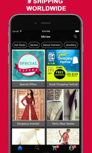MIRRAW - Online Shopping App 1