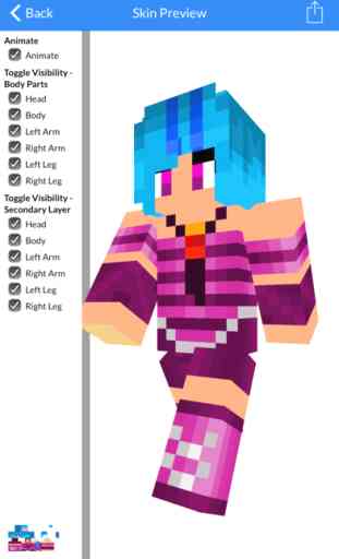 My Little Pony Skis For Minecraft PE 2