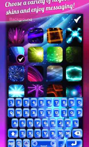 Neon Keyboards for iPhone - Emoji Keyboard Theme.s 1