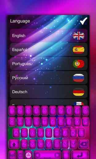 Neon Keyboards for iPhone - Emoji Keyboard Theme.s 3