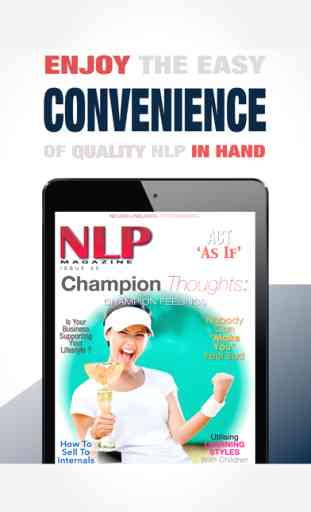 NLP Magazine: Unwrap Neuro Linguistic Programming 4