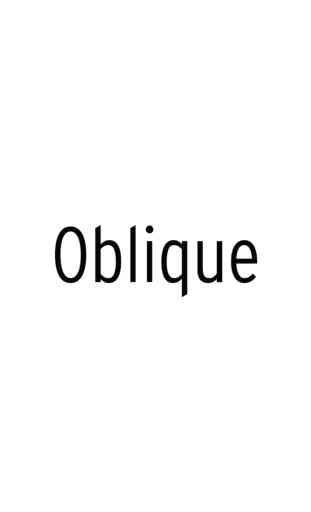 Oblique - Get out ot Creativity Blocks 1
