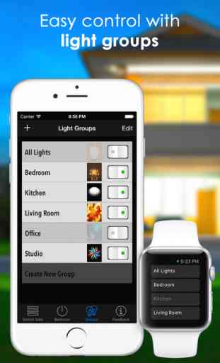 OnSwitch for Philips Hue / LIFX : Lights & Effects 4