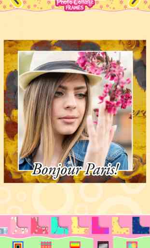 Paris Photo Collage Maker: Beautiful Pic Frames & Grids for Collages 4