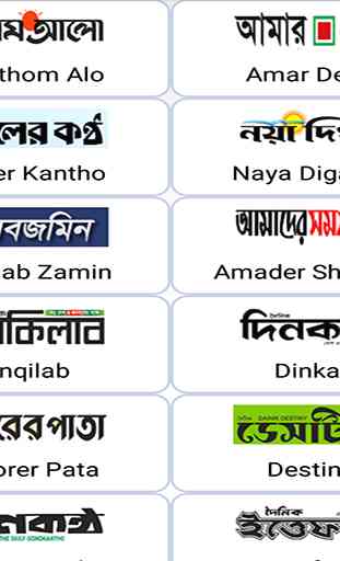 All Bangla Newspapers 1