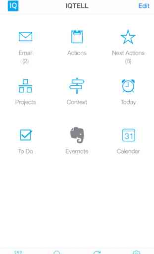 IQTell, Email + Task Management in One Place GTD® 1