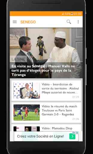 Senego: News in Senegal 1