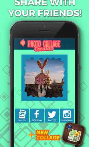 Photo Collage Creator – Best Pic Frame Editor and Grid Maker to Stitch Pictures 4
