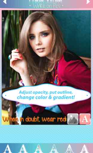 Photo Writer Studio - Add Text to Photos Write Messages and Quotes on Pics with Cute Pic Editor 3