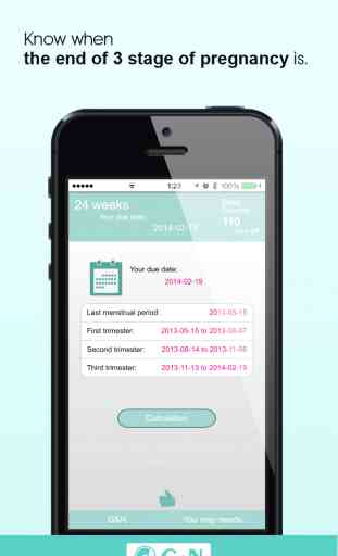 Pregnancy Calculator + Pregnancy Due Date + Due Date Calculator - Due date Monitor 1