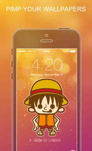 Pimp Your Wallpapers Pro - One Piece Special for iOS 7 1