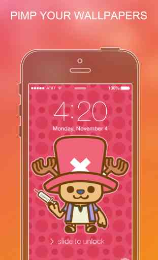Pimp Your Wallpapers Pro - One Piece Special for iOS 7 2