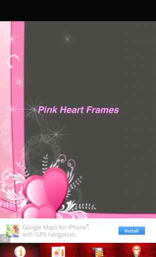 Pink Hearts Photo Frames 1