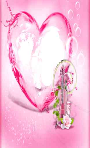 Pink Hearts Photo Frames 3