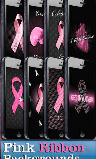 Pink Ribbon (Breast Cancer) Wallpaper, Backgrounds & Lockscreens 3