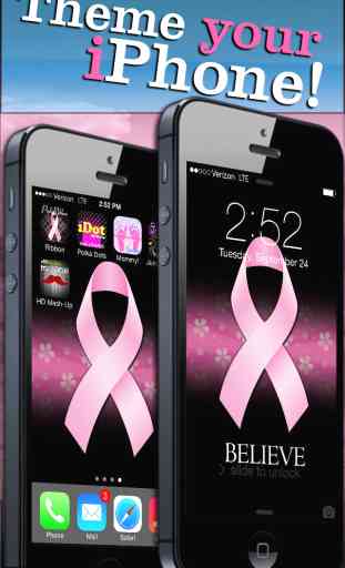 Pink Ribbon (Breast Cancer) Wallpaper, Backgrounds & Lockscreens 4