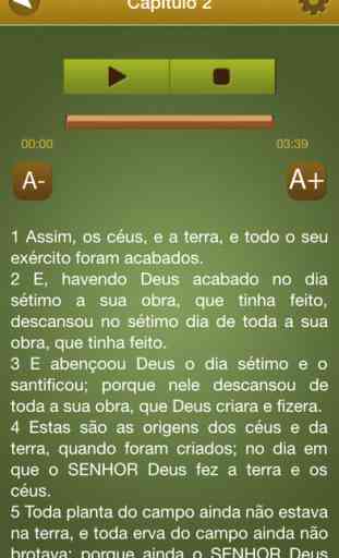 Portuguese Bible with Audio - A Bíblia Sagrada com audio 3
