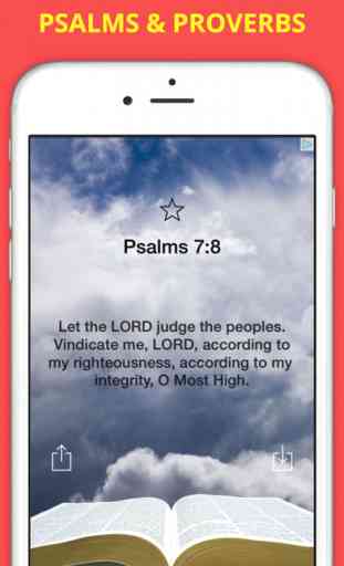 Psalms & Proverbs - Inspirational Bible Verse 1