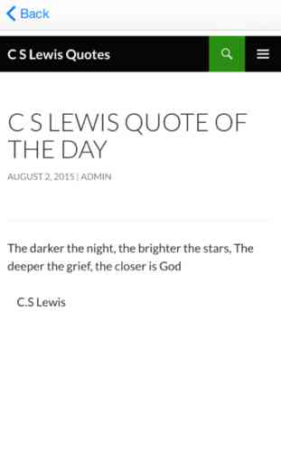 Quote of the day - CS Lewis Version 3