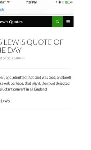 Quote of the day - CS Lewis Version 4