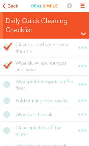 Real Simple Checklists 3