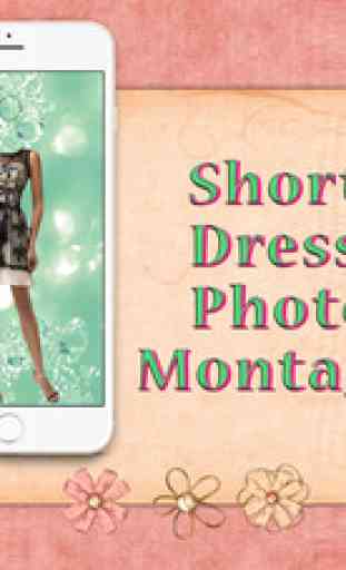 Short Dress Up Fashion for Girl.s and Photo Montage Make.r & Edit.or – Try On Stylish Outfit Free 1