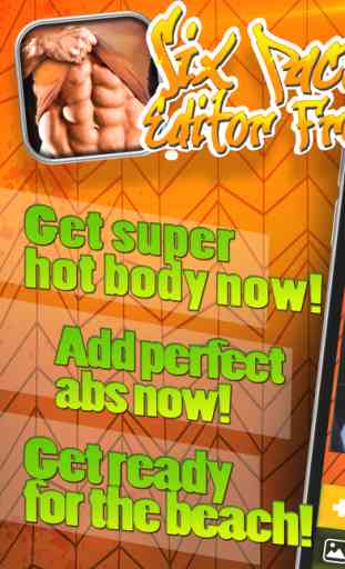 Six Pack Montage Maker – Attach Fake Abs Photo Stickers and Get Perfect Gym Body for Free 1