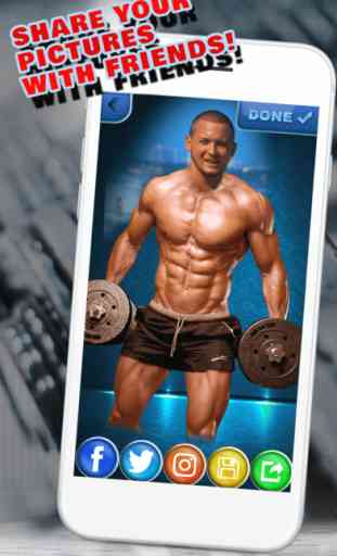 Six Pack Photo Editor – Have A Perfect Body & Muscles With Free Men Bodybuilding Booth 4