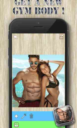 Six Pack Stickers - Fitness Photo Editor and Muscular Abs Camera for Perfect Gym Body 3
