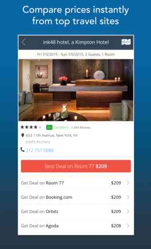 Room 77 - Hotel Search and Price Comparison 2