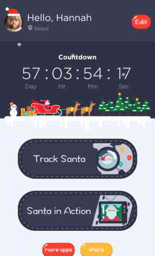 Santa Claus Tracker - Christmas Countdown Begins 1