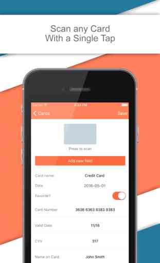 Scanner & Reader for Credit, Business, Prepaid & Debit Cards Lite 2