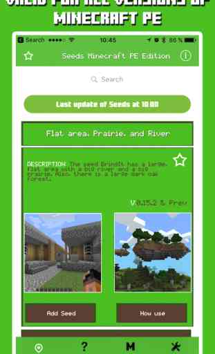 Seeds for Minecraft Pocket Edition - Free Seeds PE 2