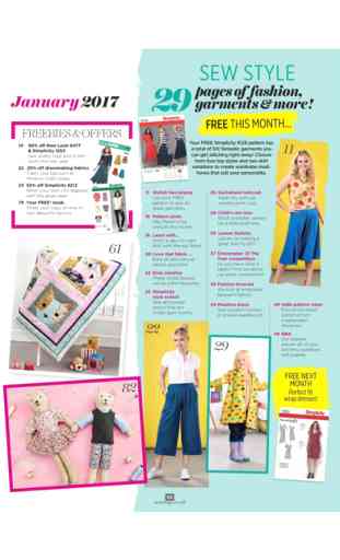 Sew Magazine – your complete guide to sewing, stitching and embroidery 4