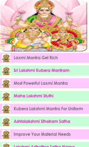Shri Kubera Laxmi Mantras 1