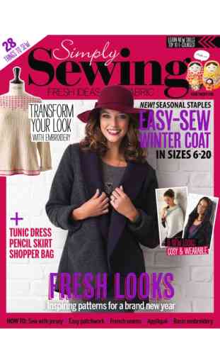 Simply Sewing: the creative sewing magazine 1