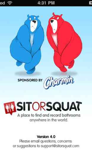 SitOrSquat: Bathroom Finder 1