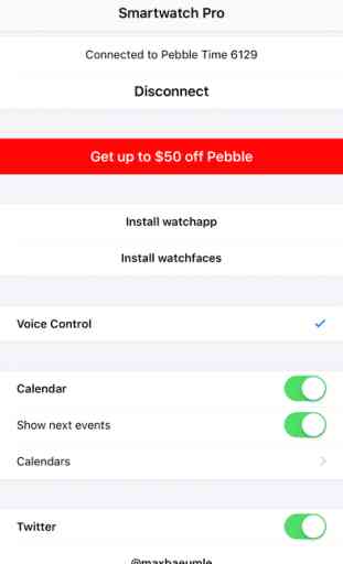 Smartwatch Pro for Pebble 1