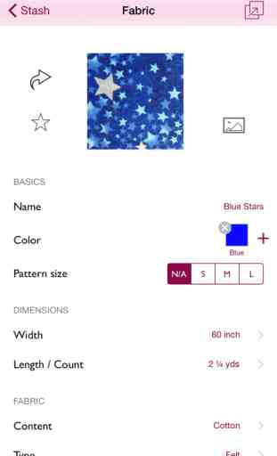 Stash Star Fabric - organize your fabric stash 2