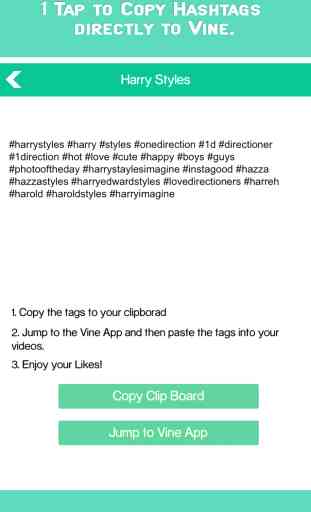 Tags For Likes-Hashtag Helper For Vine-Tags for More Likes and Followers on Vine 4
