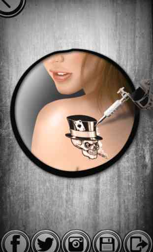 Tattoo Makeover Camera Booth – Add Body Art Designs To Pictures & Ink Your Skin Without Any Pain 2