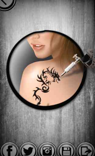 Tattoo Makeover Camera Booth – Add Body Art Designs To Pictures & Ink Your Skin Without Any Pain 3