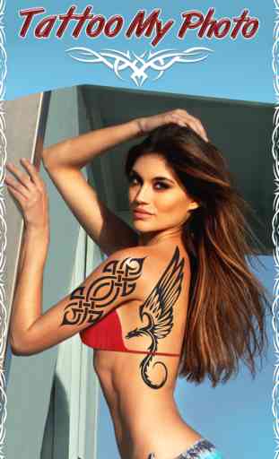 Tattoo My Photo Editor - Best Tattoos and Designs for Coolest Makeover with Fake Ink 1