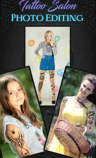 Tattoo Salon Photo Editing - Try Artist Tattoos Designs for Body Color & Inked Effects 2