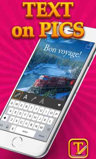 Text on Pics Photo Editor – Add Cool Captions to Pictures for Inspirational Wallpapers 3