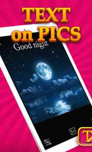 Text on Pics Photo Editor – Add Cool Captions to Pictures for Inspirational Wallpapers 4