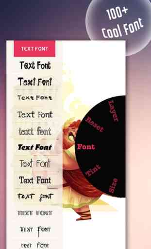 Text2Pic 2 - Add text over to your ios photos with 100+ cool fonts 1