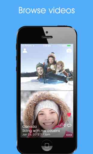 UpDown Videos - Collage, clone or add music using front and back camera 1
