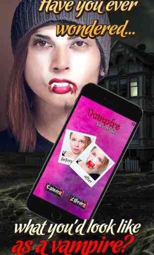 Vampire Face Maker - Turn Your Pic Into a Scary Monster! Photo Booth 1