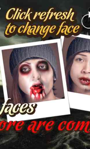 Vampire Face Maker - Turn Your Pic Into a Scary Monster! Photo Booth 4